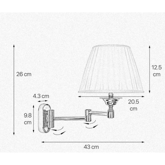 klasszikus arany forgathato szallodai olvasolampa haloszoba agy melle vilagitas falikar allithato luxus elegans polgari mediterran lampak ghidini lakberendezesi aruhaz budapest meret.jpg